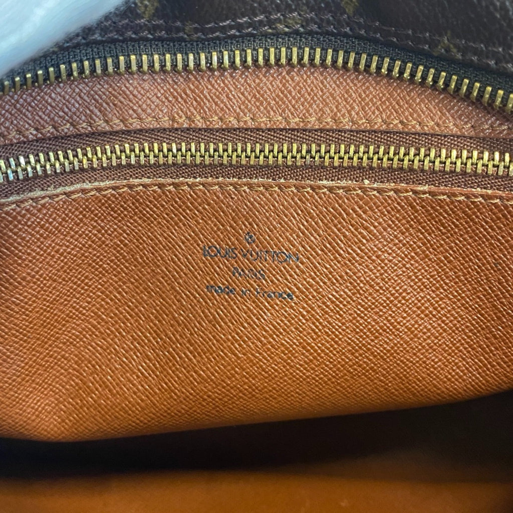 Louis Vuitton Brown Leather Shoulder Bag