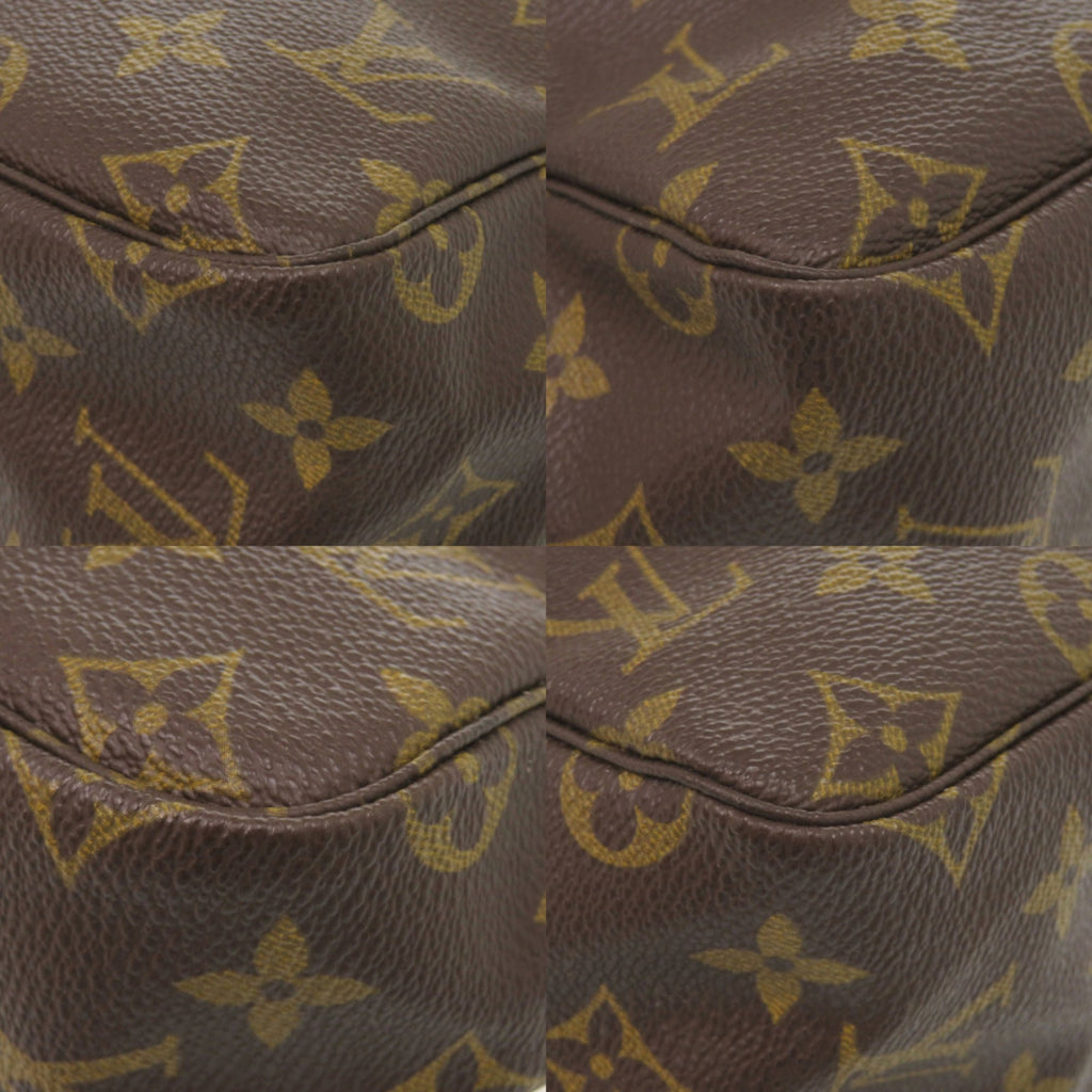 Louis Vuitton Brown Monogram Clutch Bag