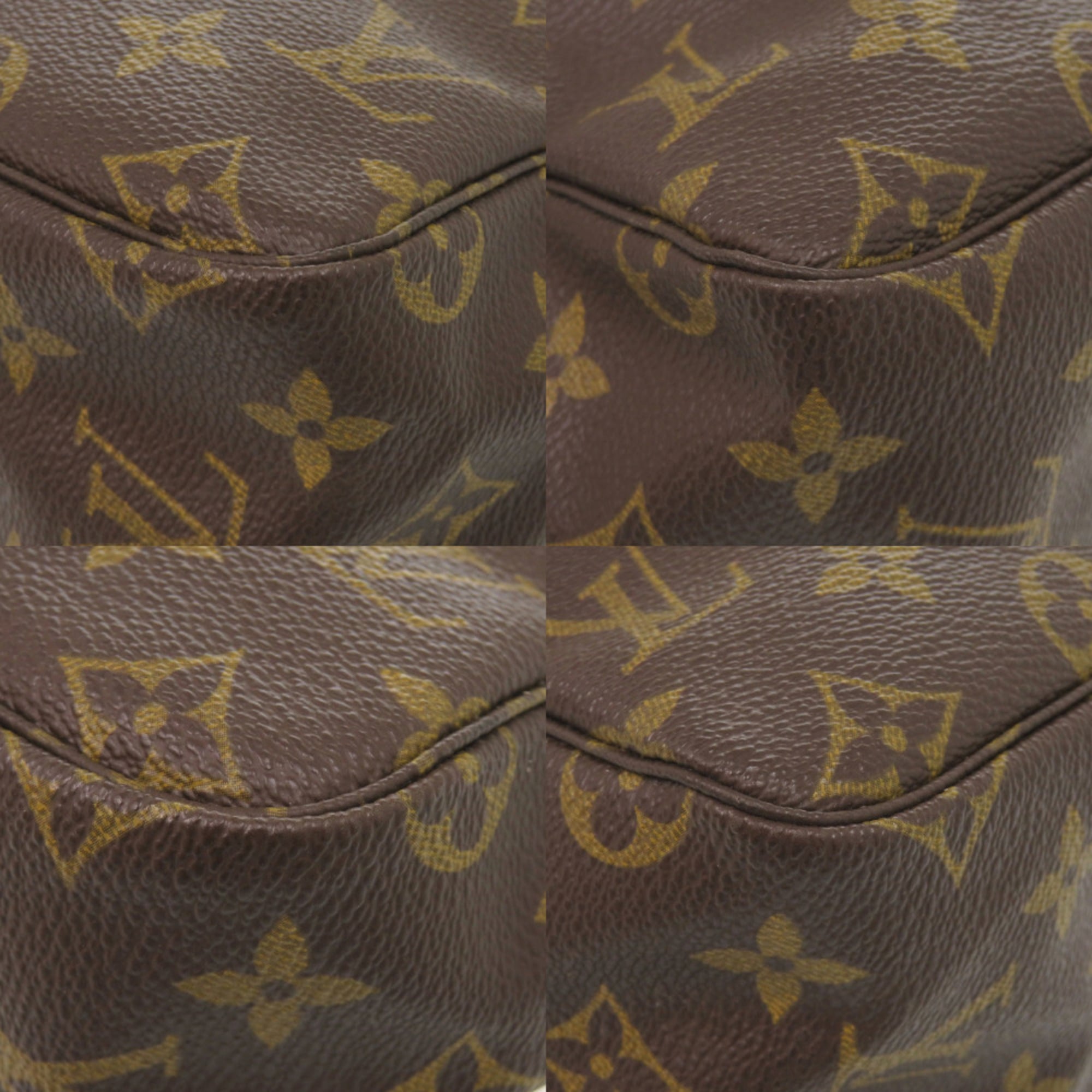 Louis Vuitton Brown Monogram Clutch Bag