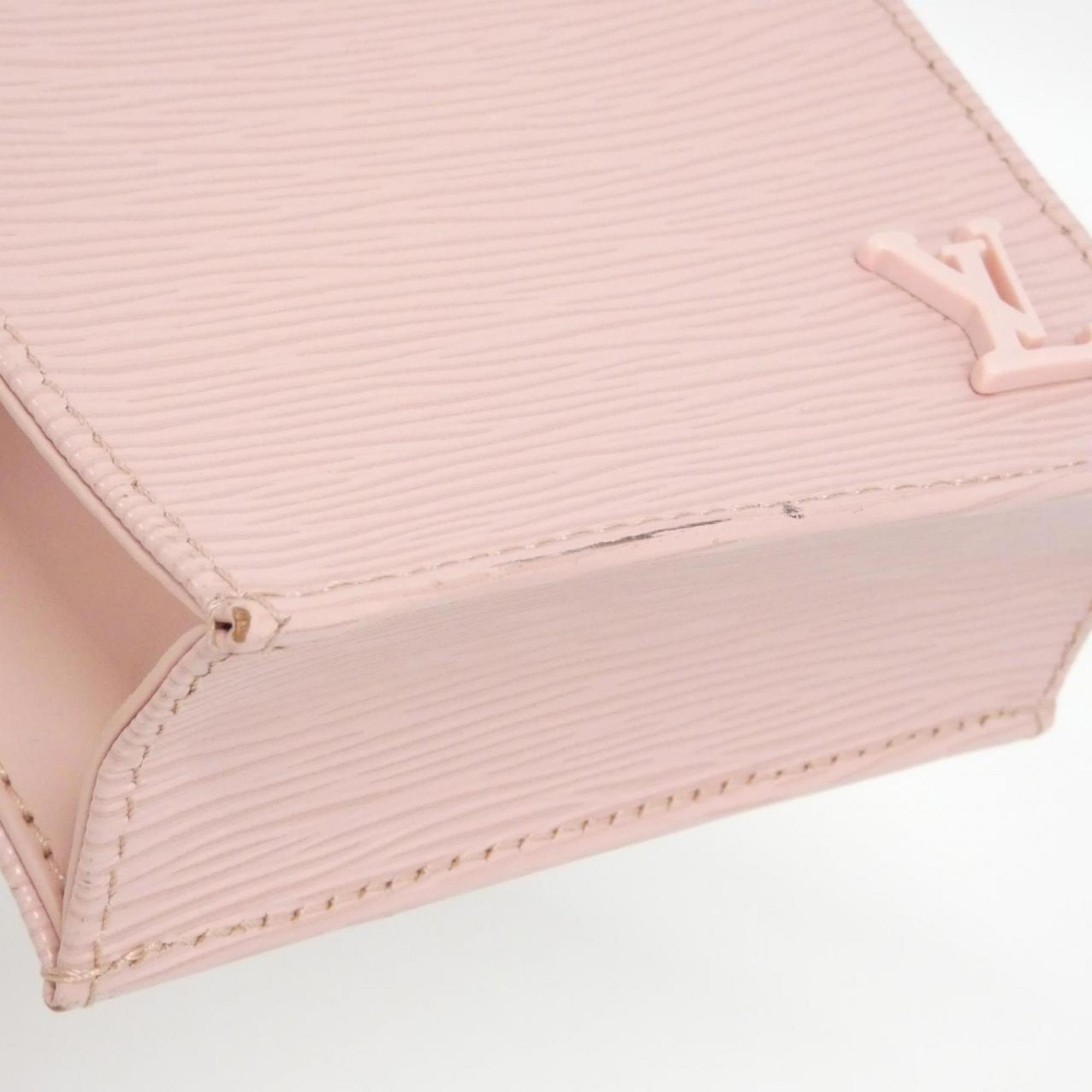 Louis Vuitton Rose Rose Ballerine Leather Shoulder Bag