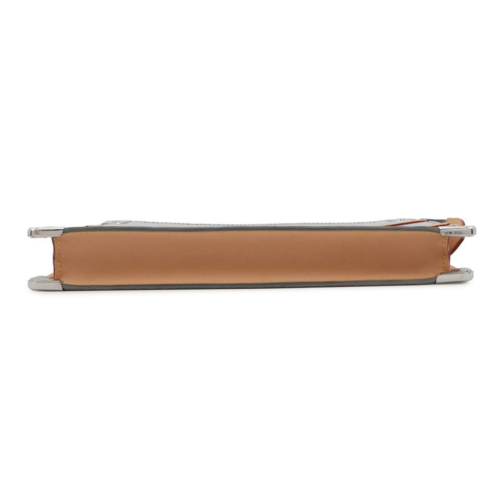 Louis Vuitton Gray Silver Monogram Clutch Bag Pochette