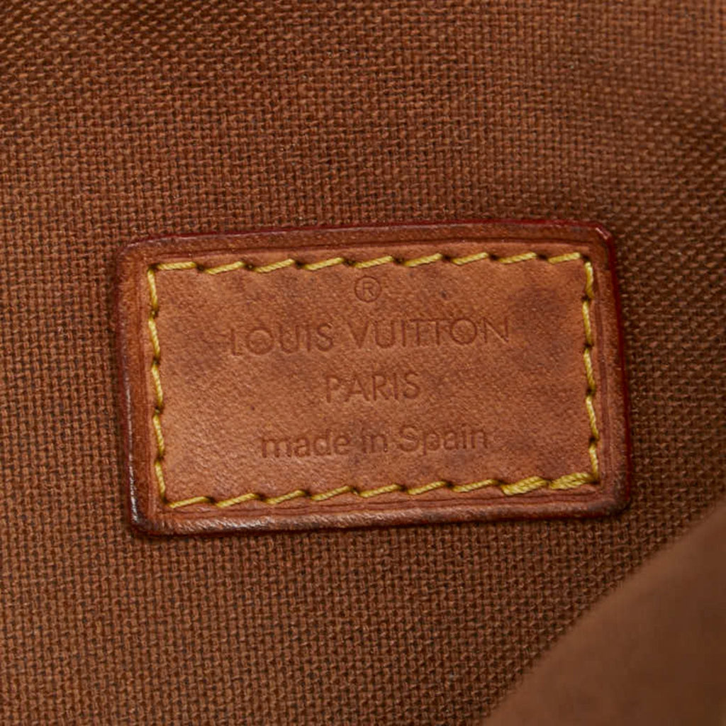 Louis Vuitton Monogram Brown Pvc Leather Sling Bag