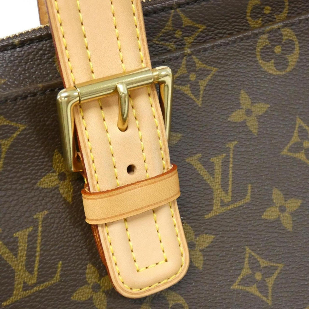 Louis Vuitton Marron Coated Canvas Handbag