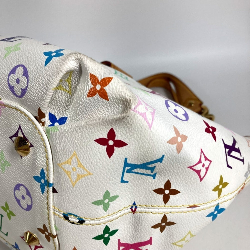 Louis Vuitton White Monogram Multicolore Handbag Shoulder Bag