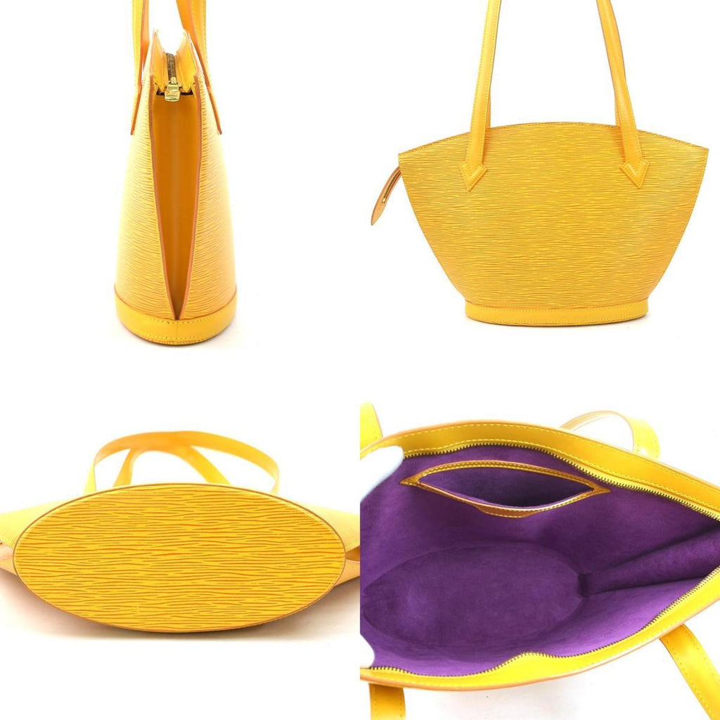 Louis Vuitton Yellow Epi Leather Shoulder Bag