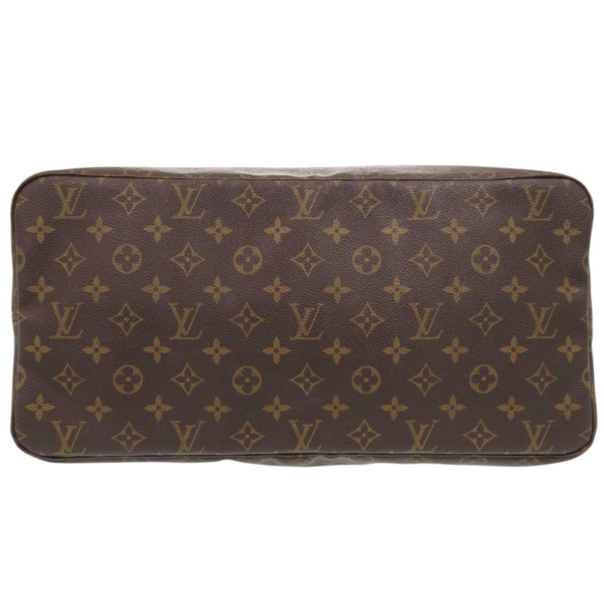 Louis Vuitton Brown Monogram Canvas Tote Bag