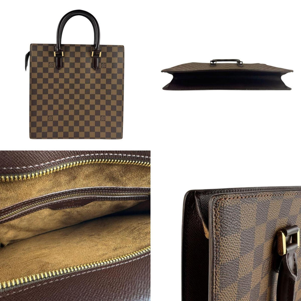 Louis Vuitton Ebene Damier Canvas Handbag