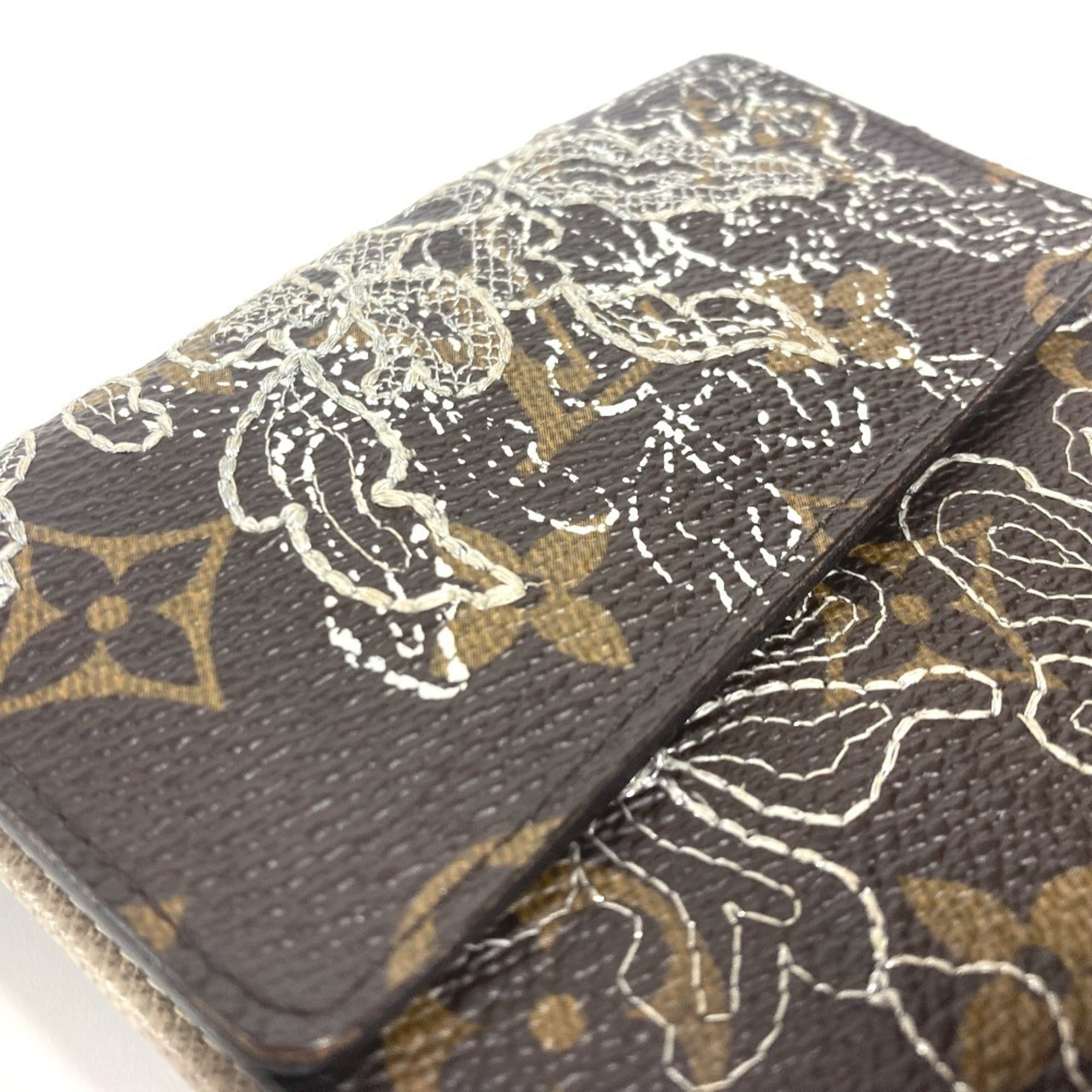Louis Vuitton Brown Monogram Wallet (Tri-Fold)