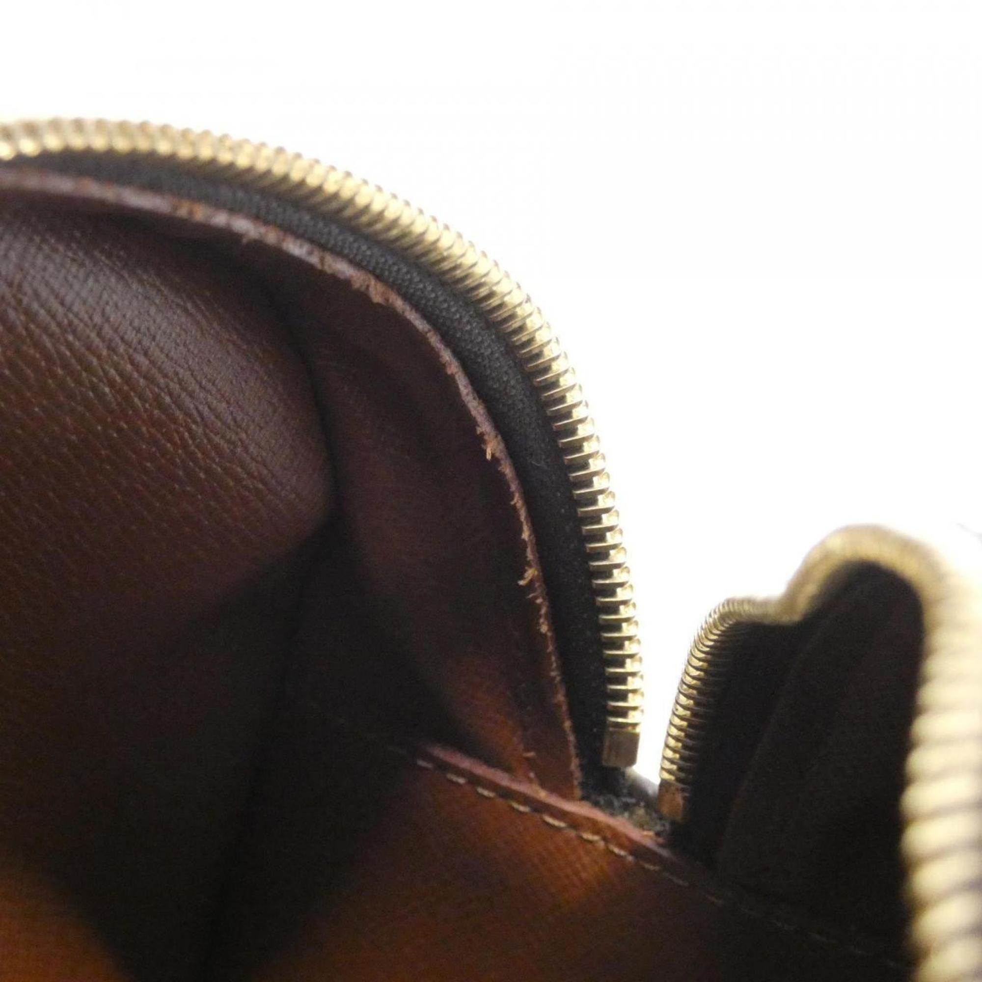 Louis Vuitton Marron Coated Canvas Shoulder Bag