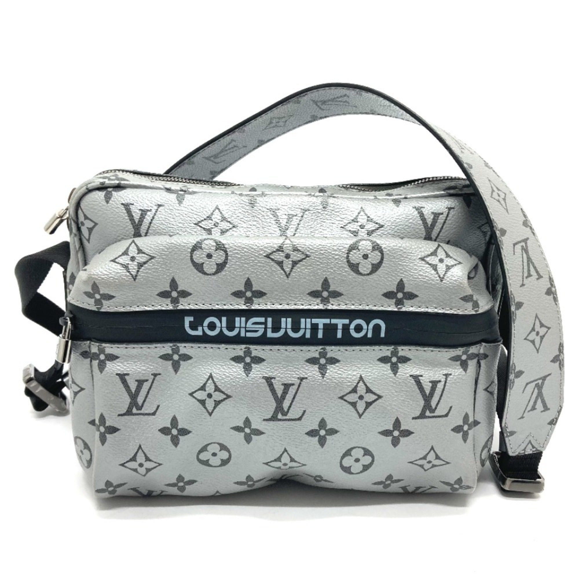 Louis Vuitton Silver Monogram Shoulder Bag