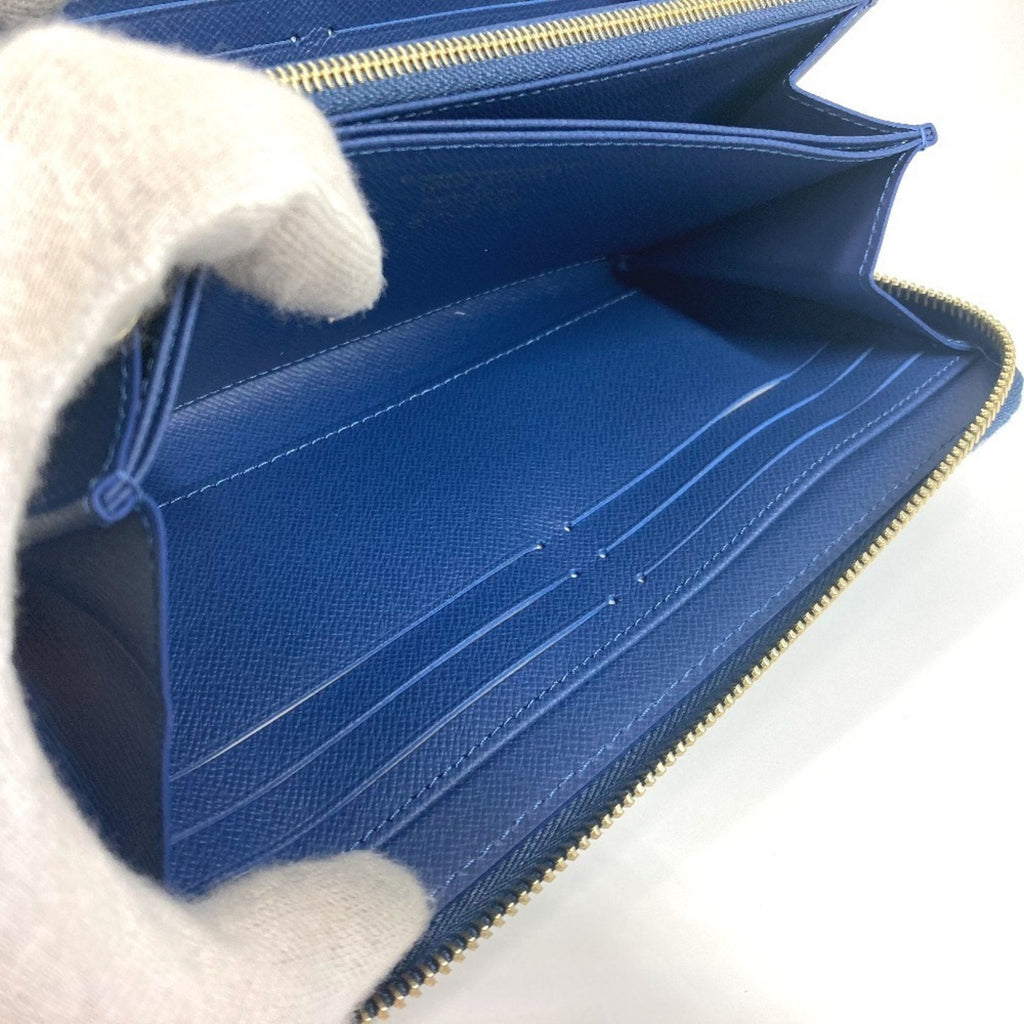 Louis Vuitton Monogram Denim Blue Long Wallet