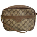 Gucci Brown Pvc Pochette Shoulder Bag (Pre-Owned)