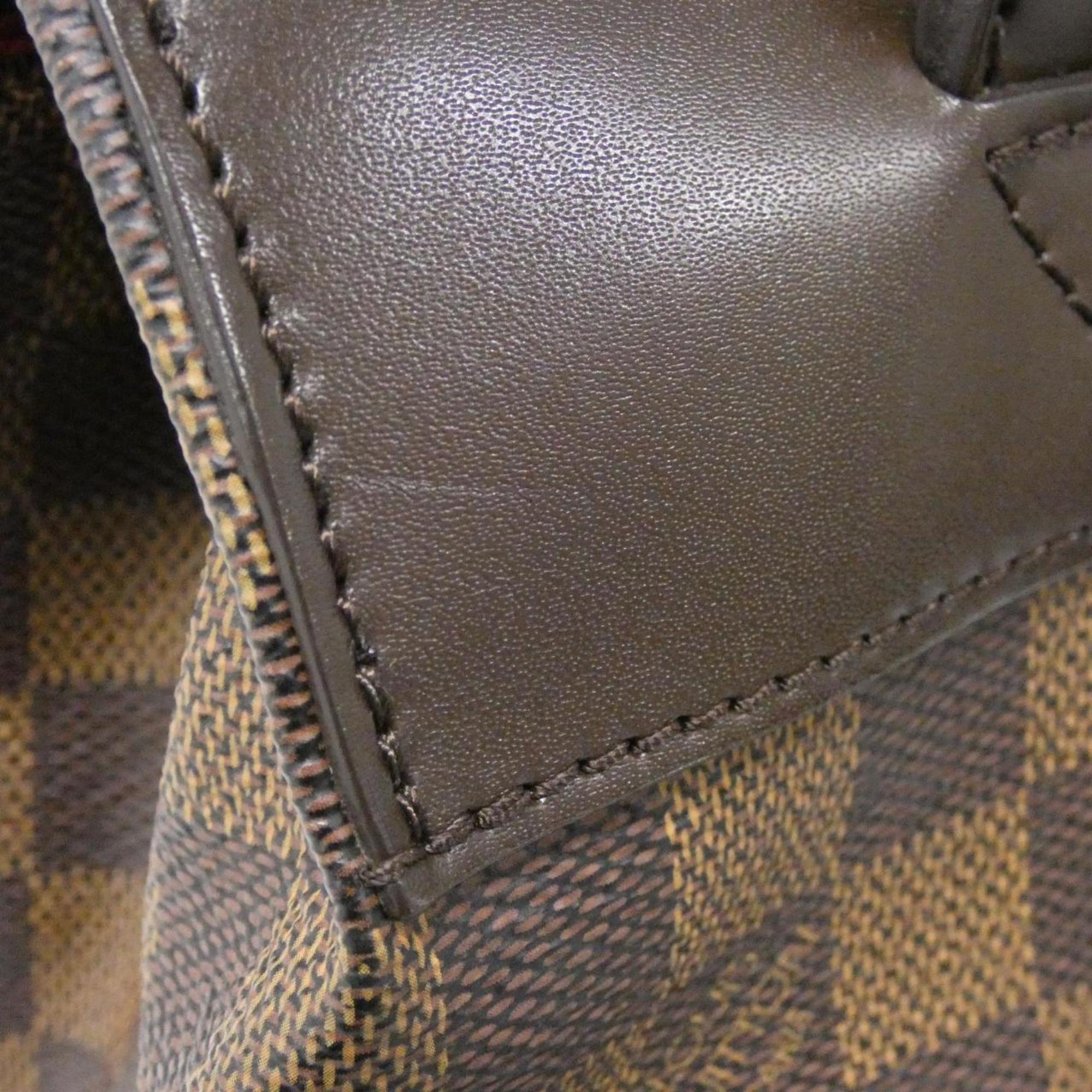 Louis Vuitton Brown Coated Canvas Backpack