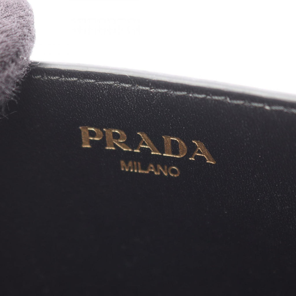 Prada Black Leather Shoulder Bag