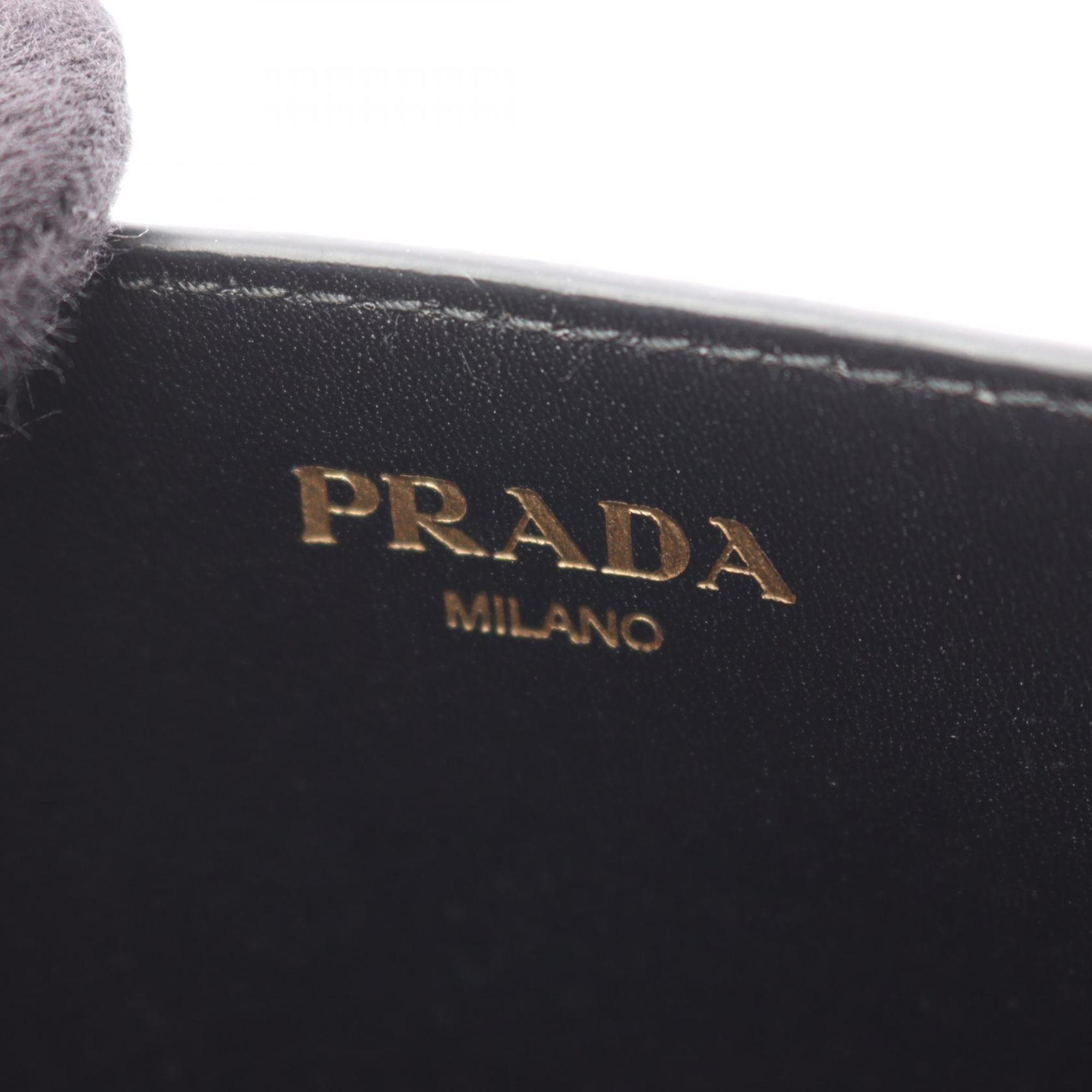 Prada Black Leather Shoulder Bag