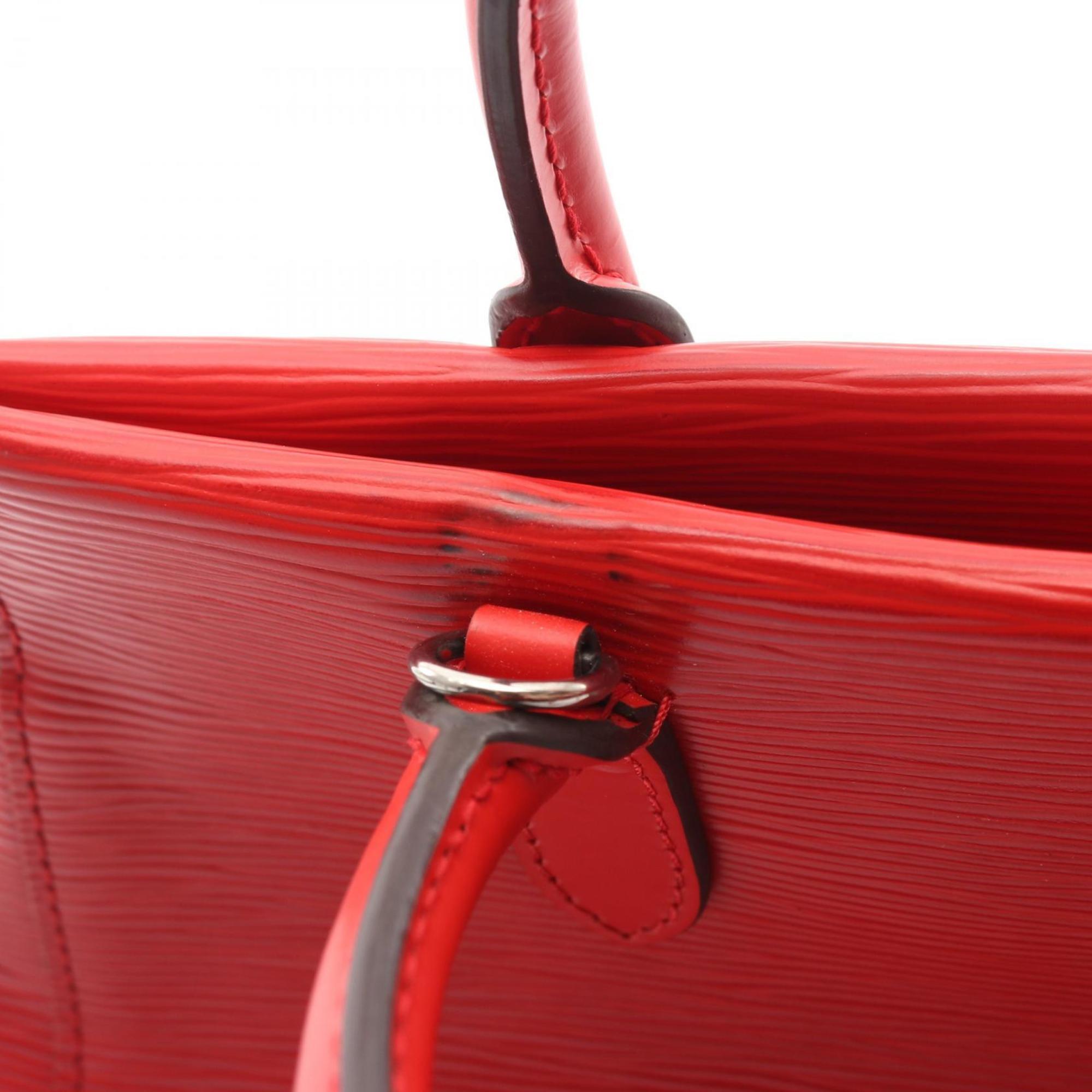 Louis Vuitton Coquelicots Red Color Epi Leather Handbag