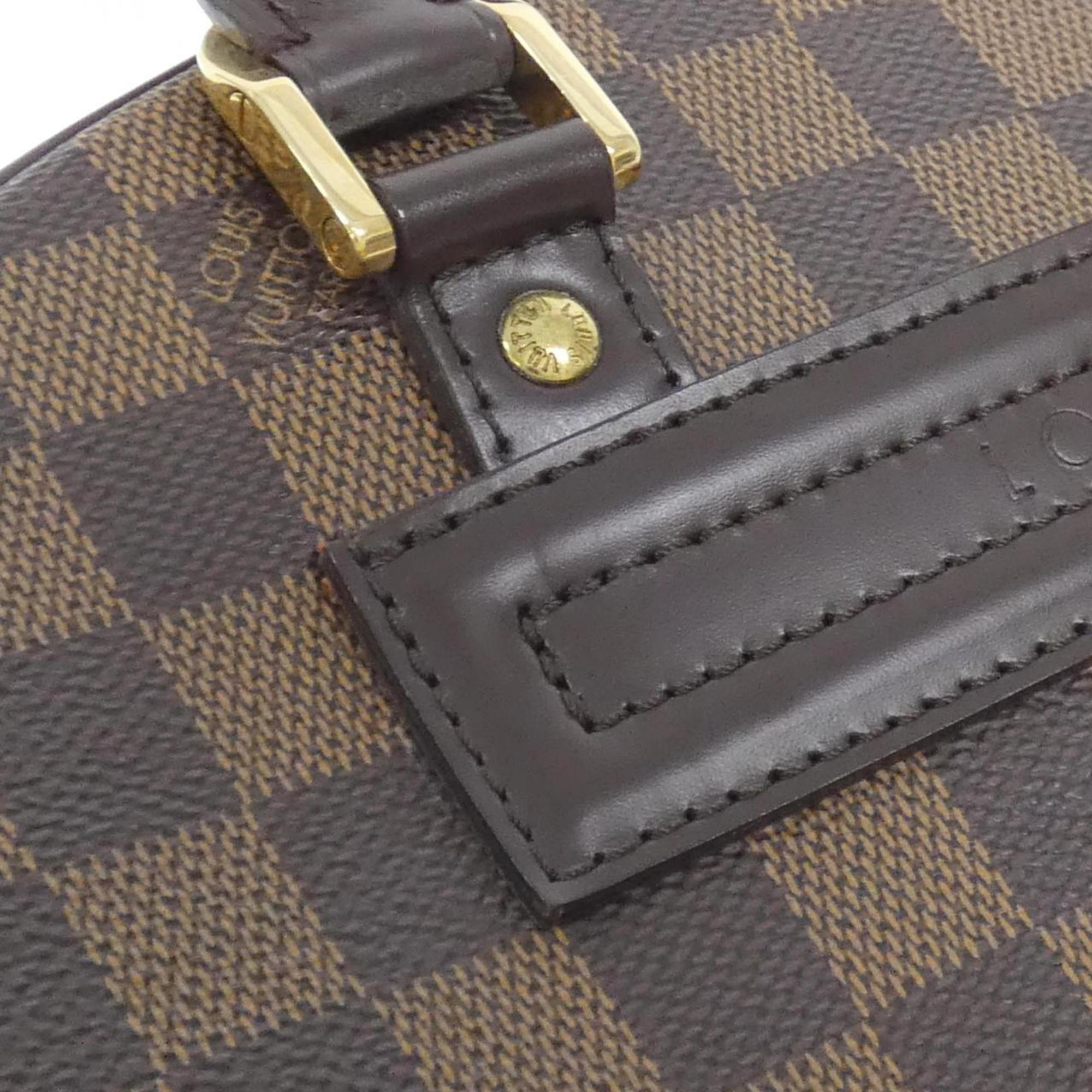 Louis Vuitton Ebene Coated Canvas Handbag