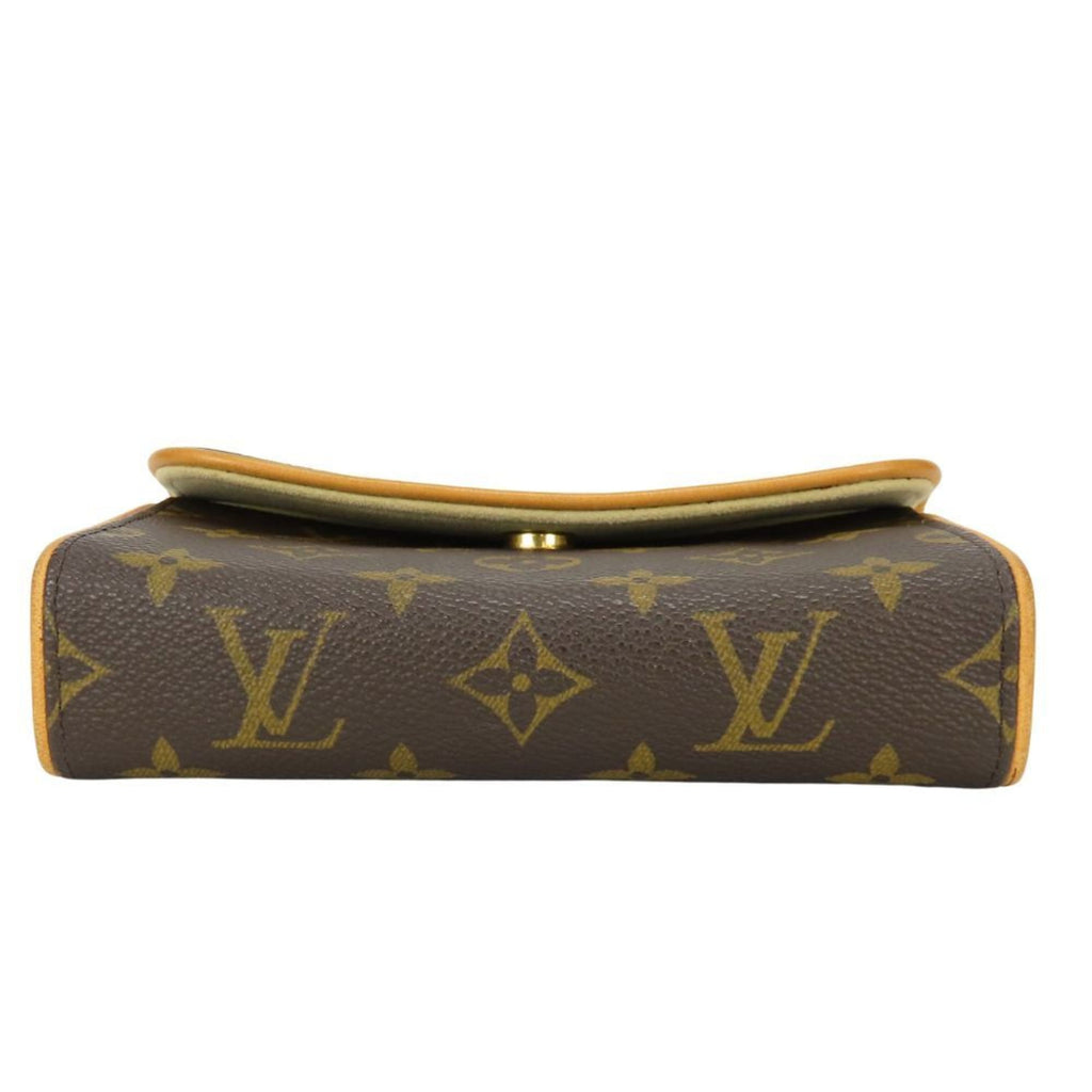 Louis Vuitton Monogram Brown Monogram Leather Fanny Pack Pochette