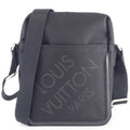 Louis Vuitton Black Noir Damier Geant Shoulder Bag