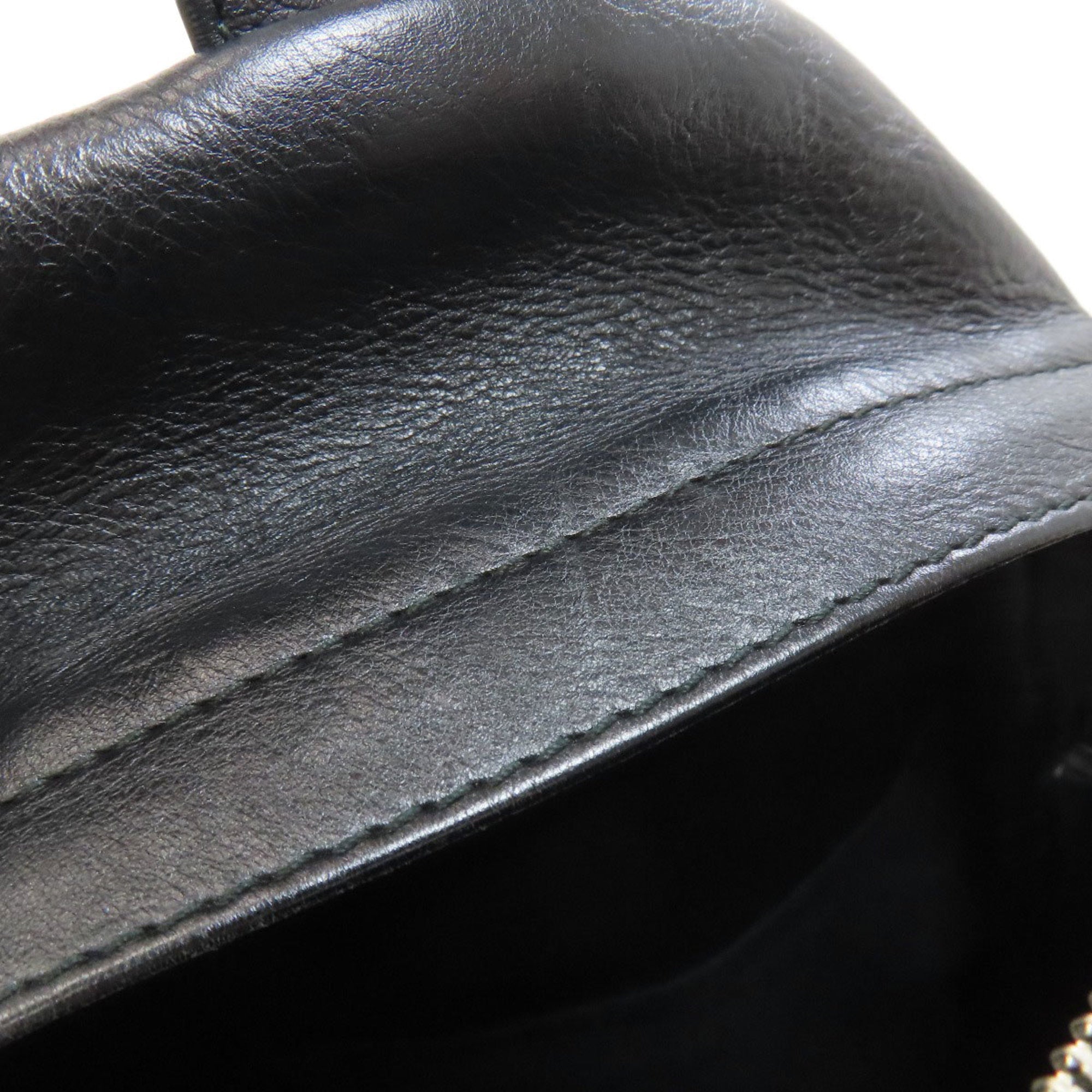 Balenciaga Black Leather Backpack
