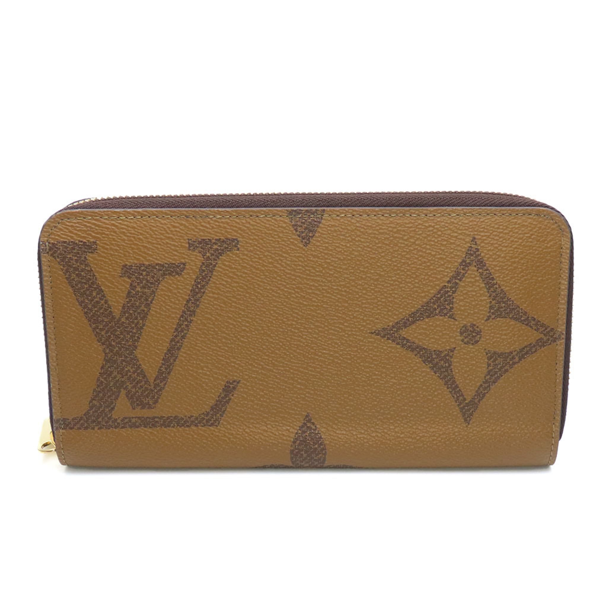 Louis Vuitton Brown Monogram Reverse Long Wallet