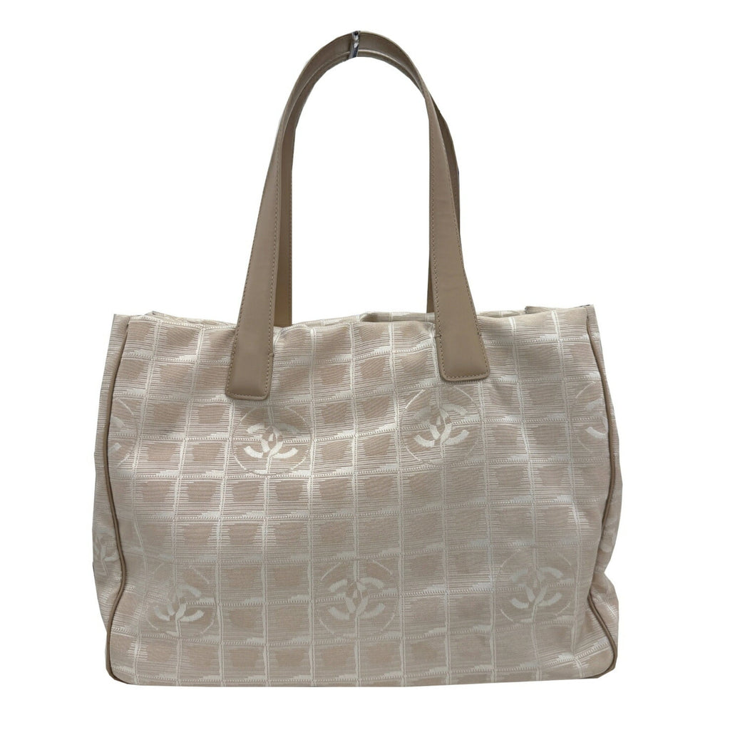 Chanel Beige New Travel Line Tote Bag
