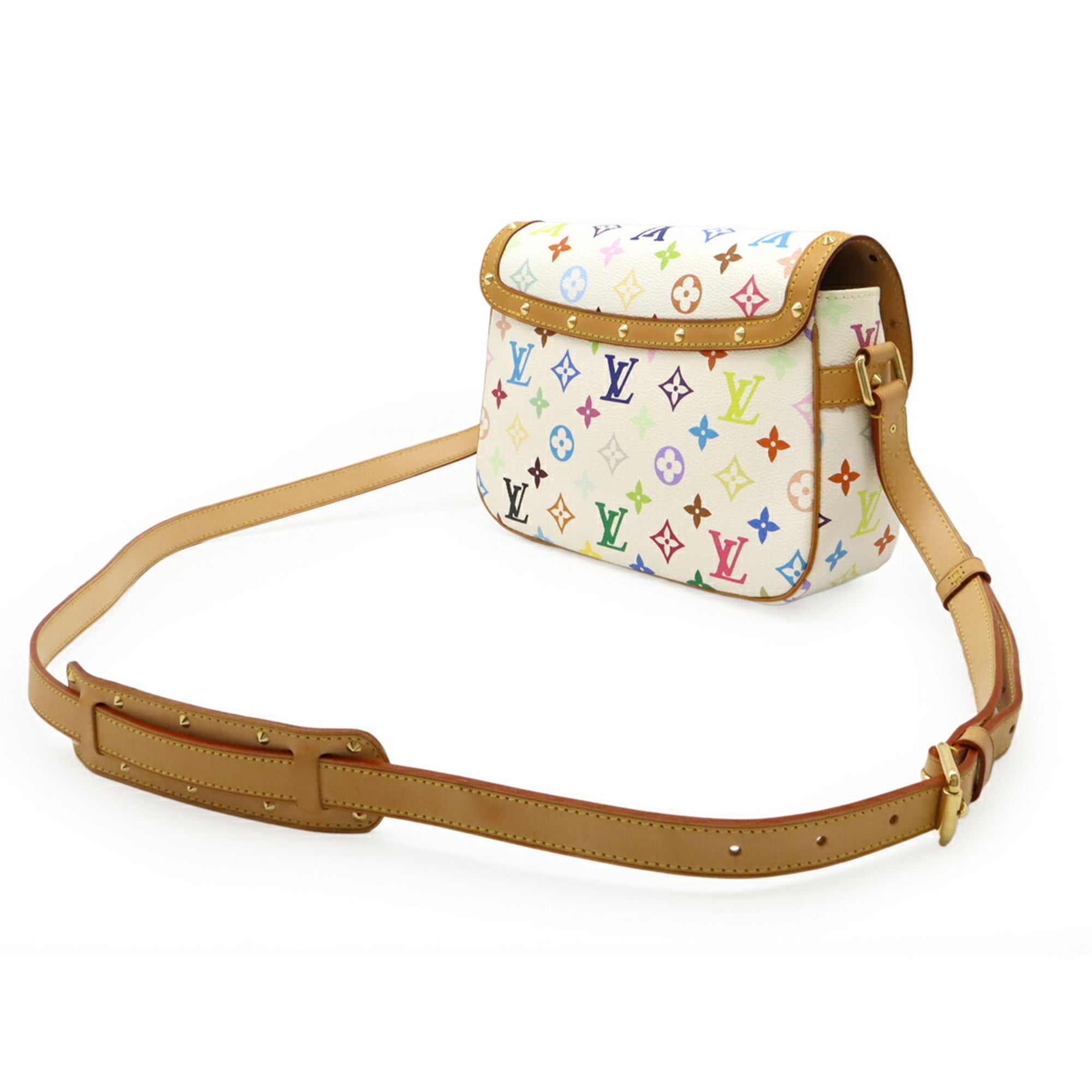 Louis Vuitton Monogram Multicolore Blanc Monogram Multi-Color White Monogram Multicolore Shoulder Bag