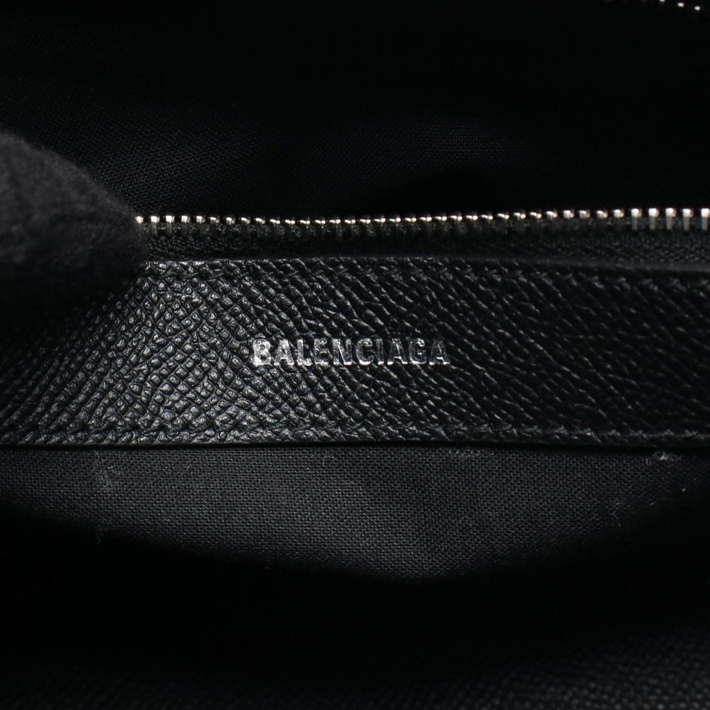 Balenciaga Black Leather Hand