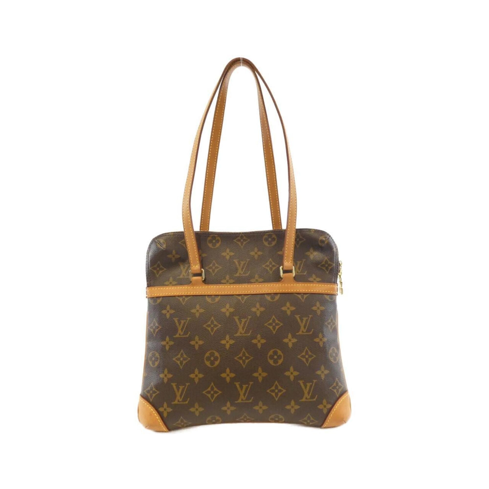 Louis Vuitton Marron Coated Canvas Shoulder Bag