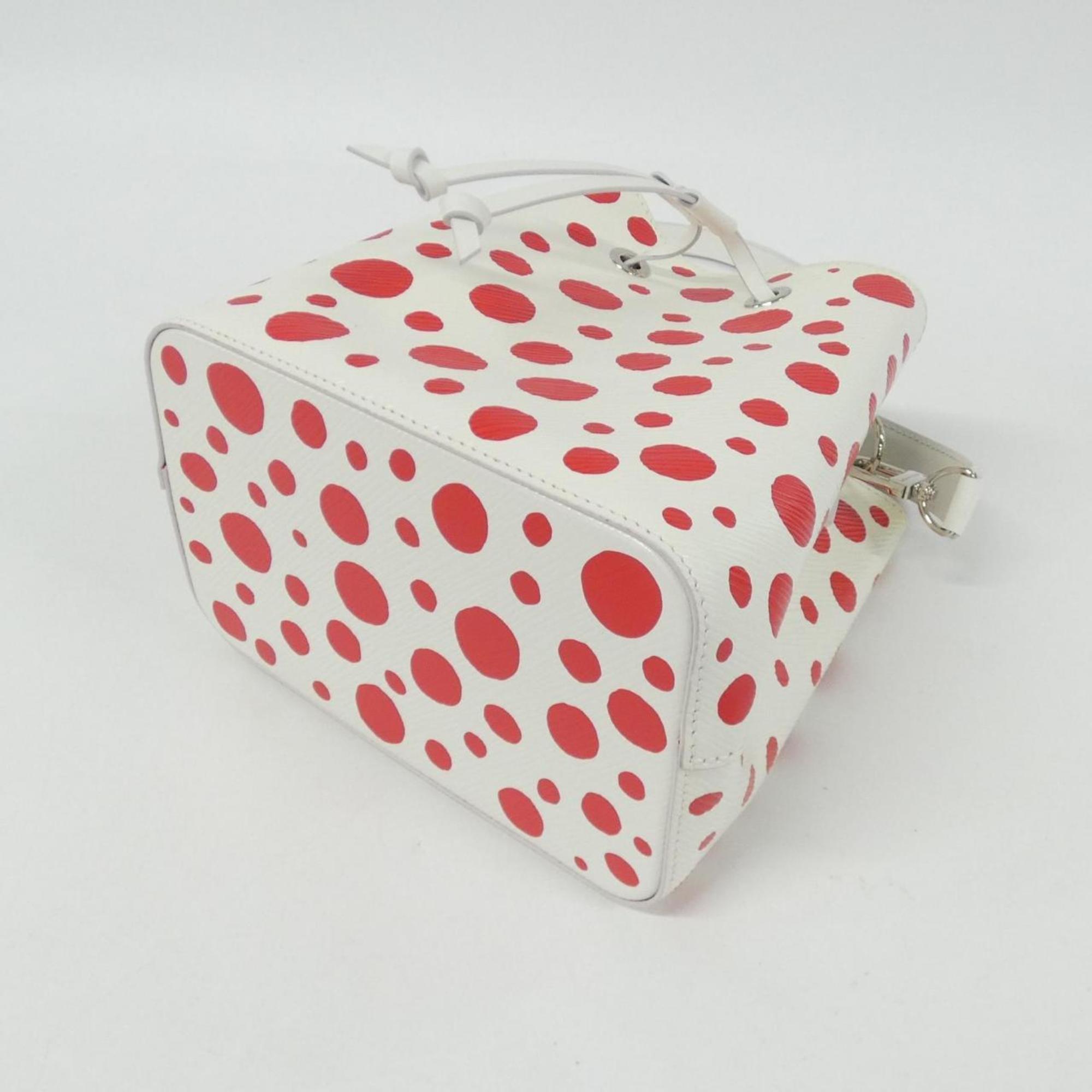 Louis Vuitton Rouge White Leather Shoulder Bag