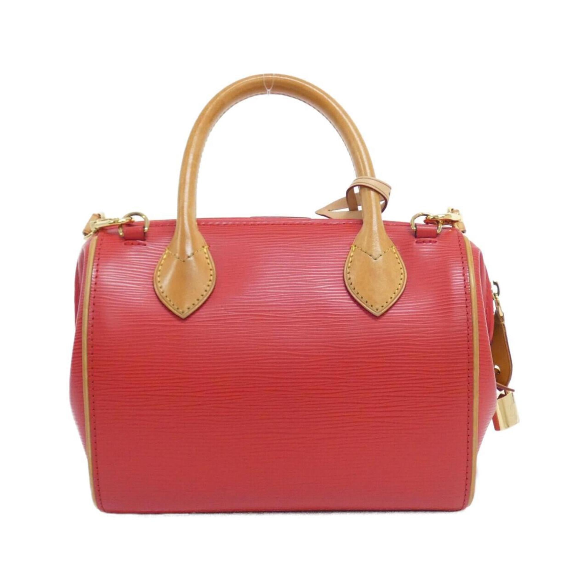 Louis Vuitton Coquelicots Leather Boston Bag