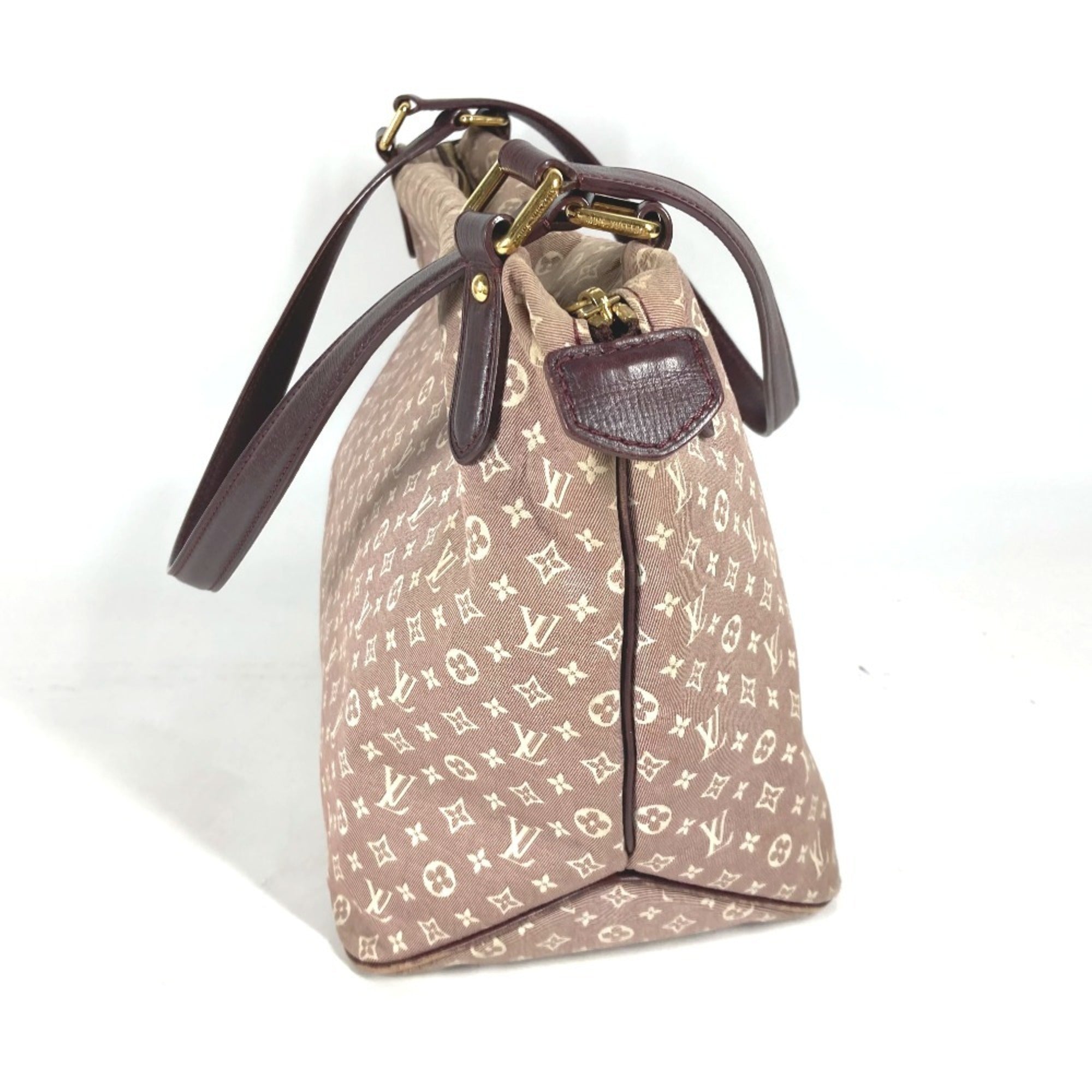 Louis Vuitton Red Color Sepia Monogram Idylle Shoulder Bag Tote Bag