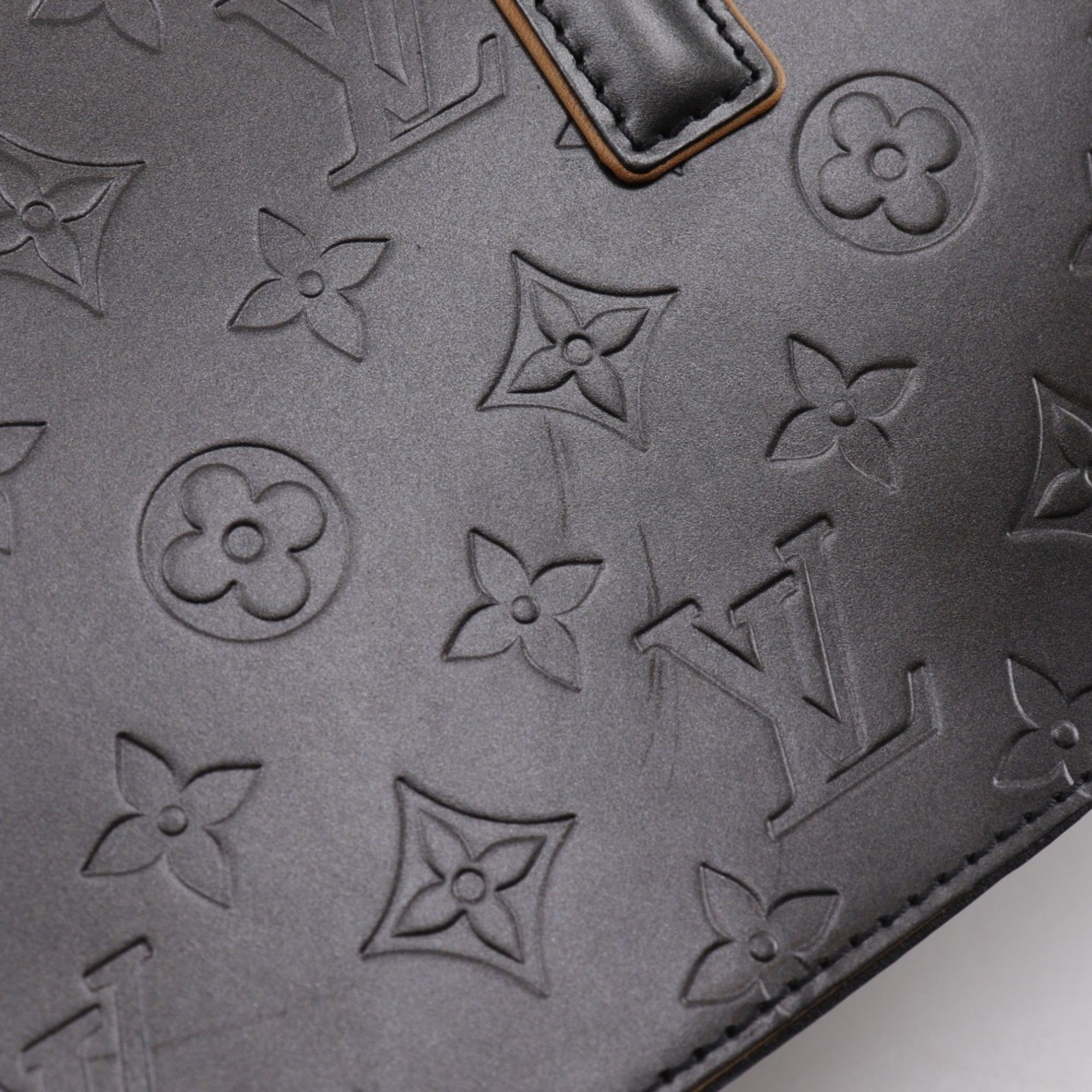 Louis Vuitton Monogram Mat Black Noir Monogram Mat Handbag