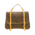 Louis Vuitton Brown Coated Canvas Backpack