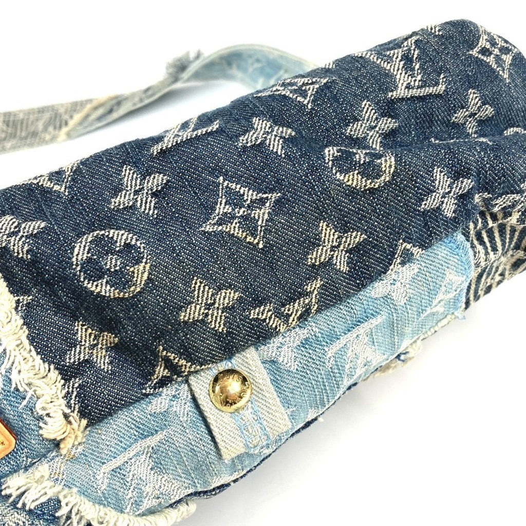 Louis Vuitton Blue Monogram Monogram Denim Messenger Bag Shoulder Bag