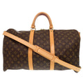 Louis Vuitton Brown Monogram Monogram Boston Bag