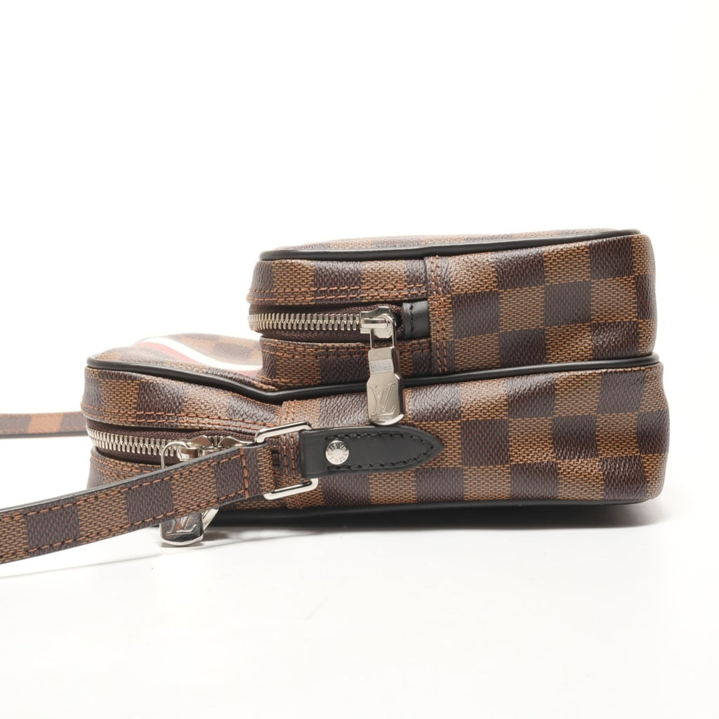 Louis Vuitton Damier Brown Damier Canvas Shoulder Bag