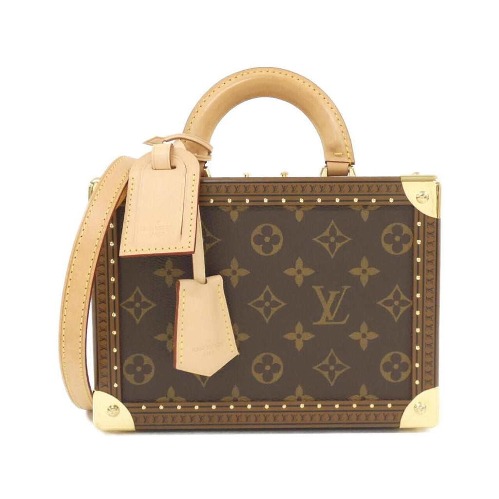 Louis Vuitton Marron Coated Canvas Handbag