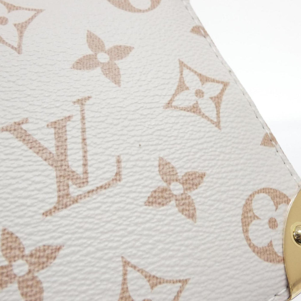 Louis Vuitton Beige Dune Coated Canvas Shoulder Bag