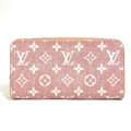 Louis Vuitton Monogram Denim Pink Monogram Denim Long Wallet