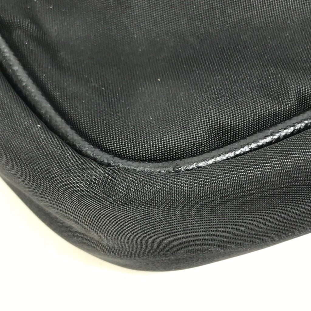 Prada Black Cloth Briefcase