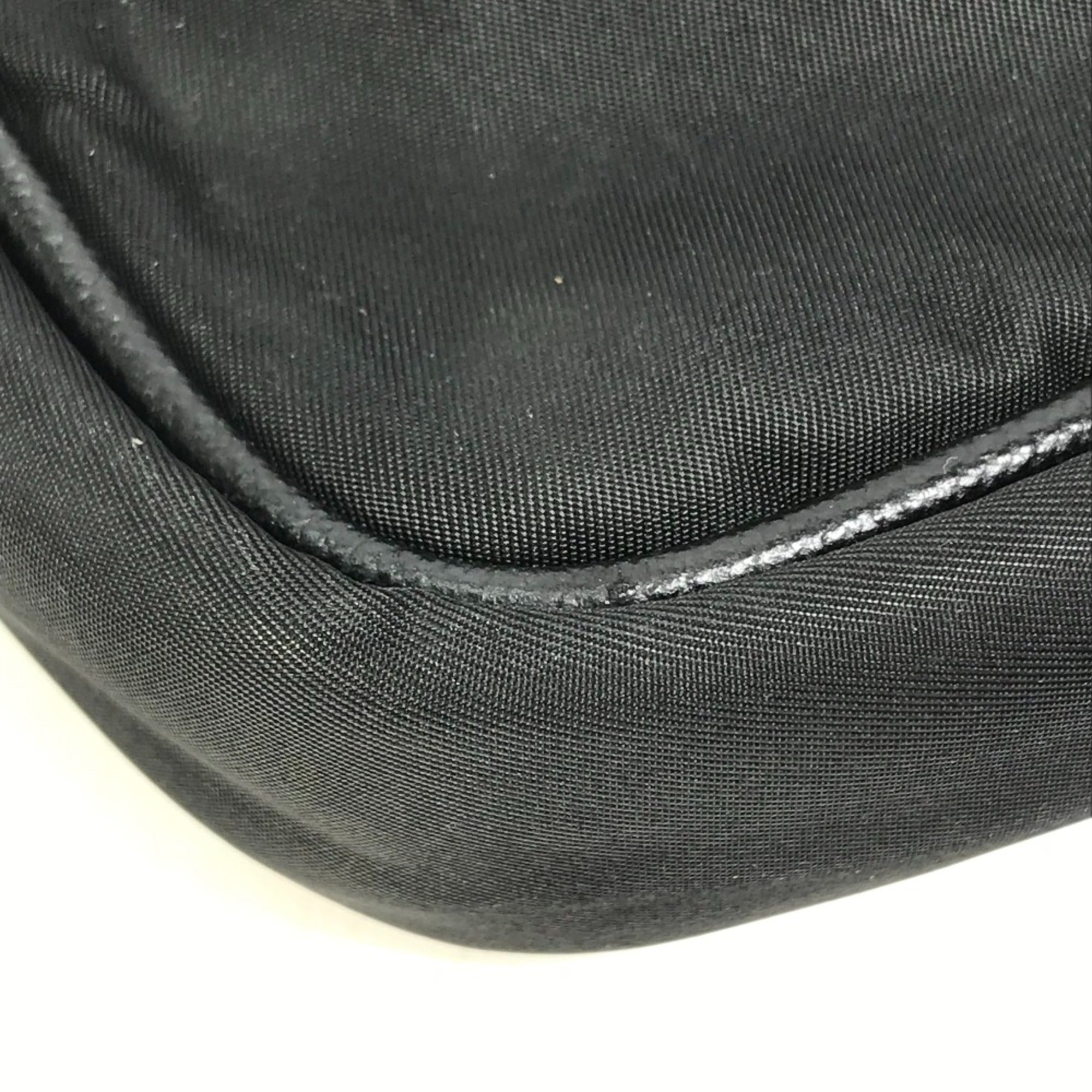 Prada Black Cloth Briefcase