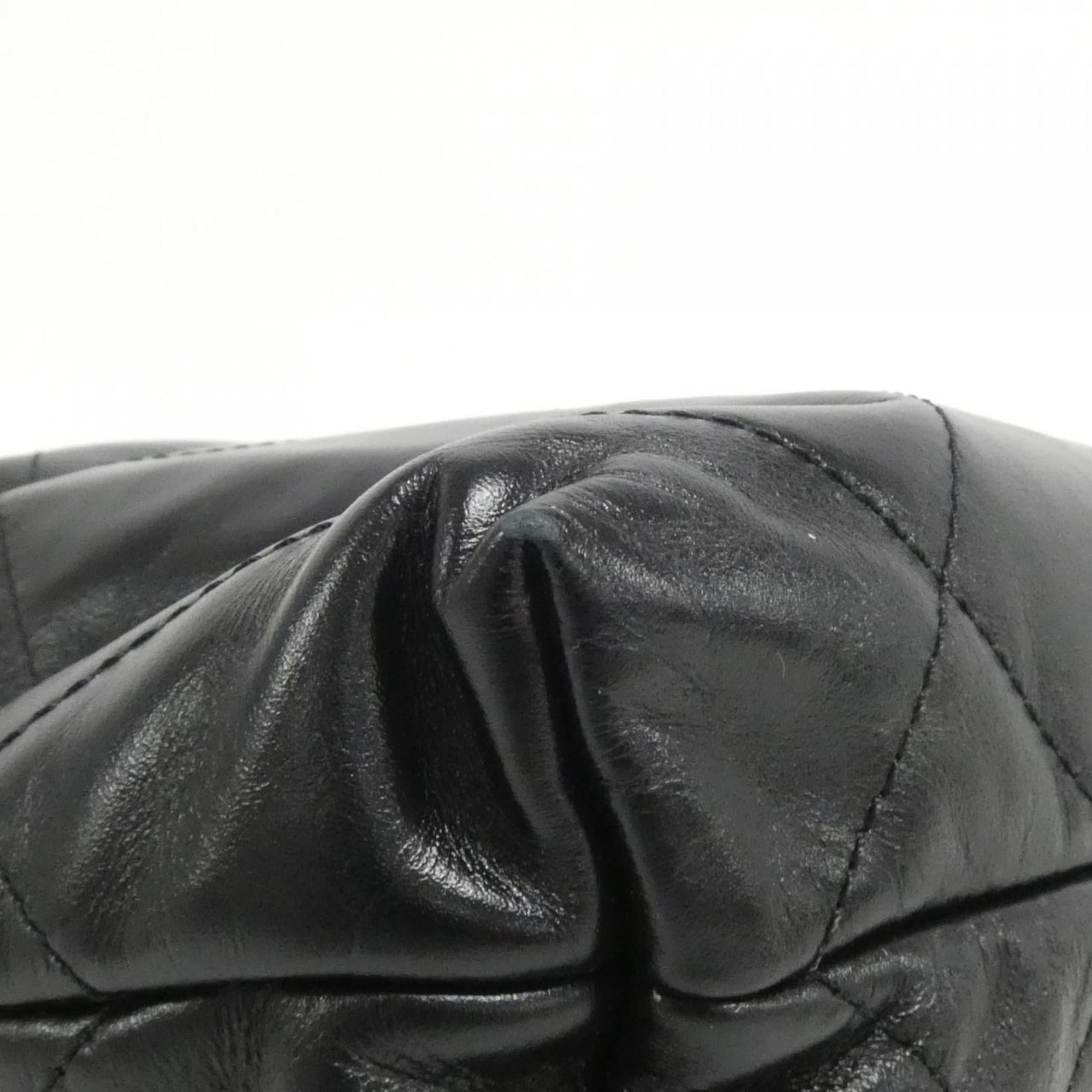 Chanel Black Leather Handbag