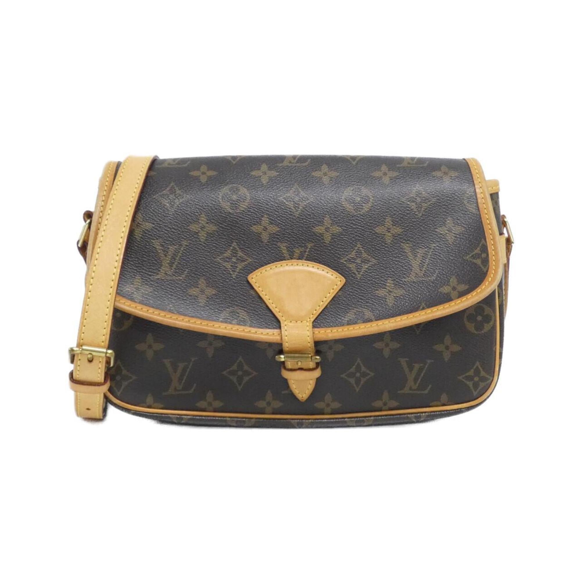Louis Vuitton Marron Coated Canvas Shoulder Bag