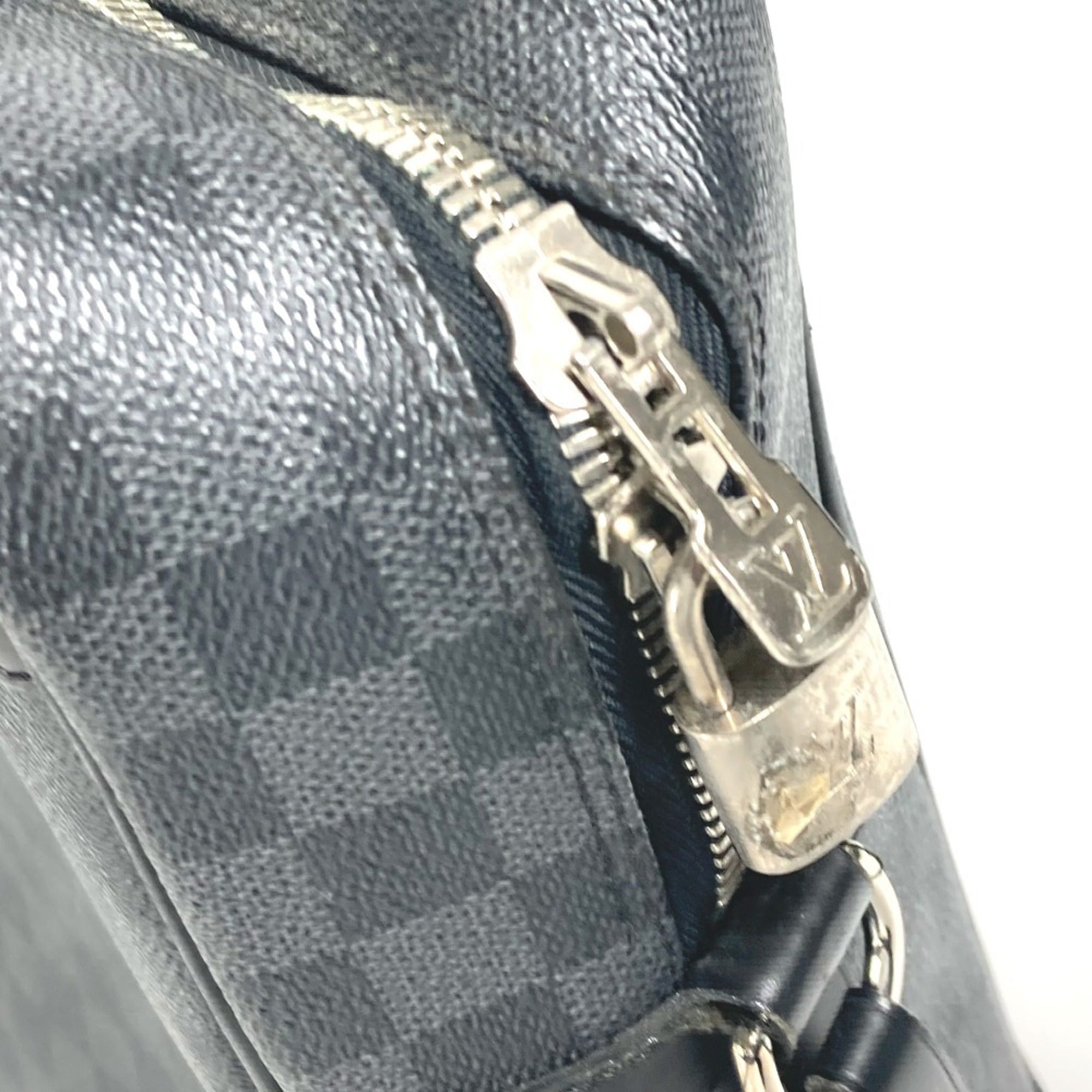 Louis Vuitton Black Damier Graphite Handbag Tote Bag