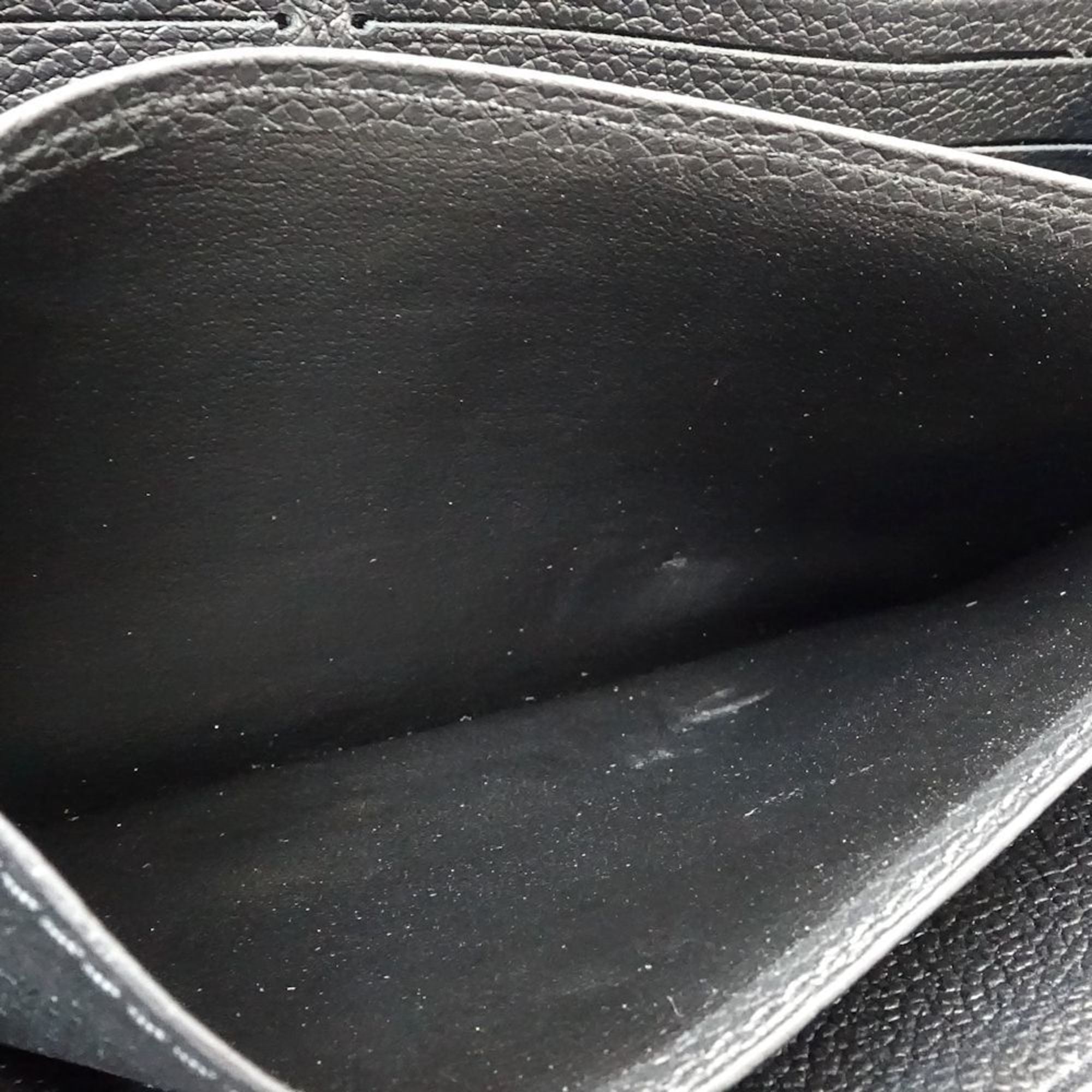 Louis Vuitton Beige Black Monogram Long Wallet