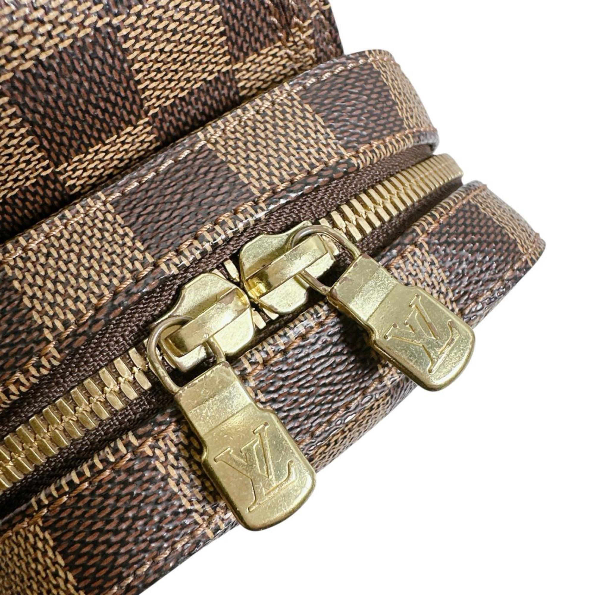 Louis Vuitton Damier Ebene Damier Canvas Fanny Pack Sling Bag