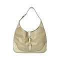 Gucci Champagne Leather Shoulder Bag (Pre-Owned)