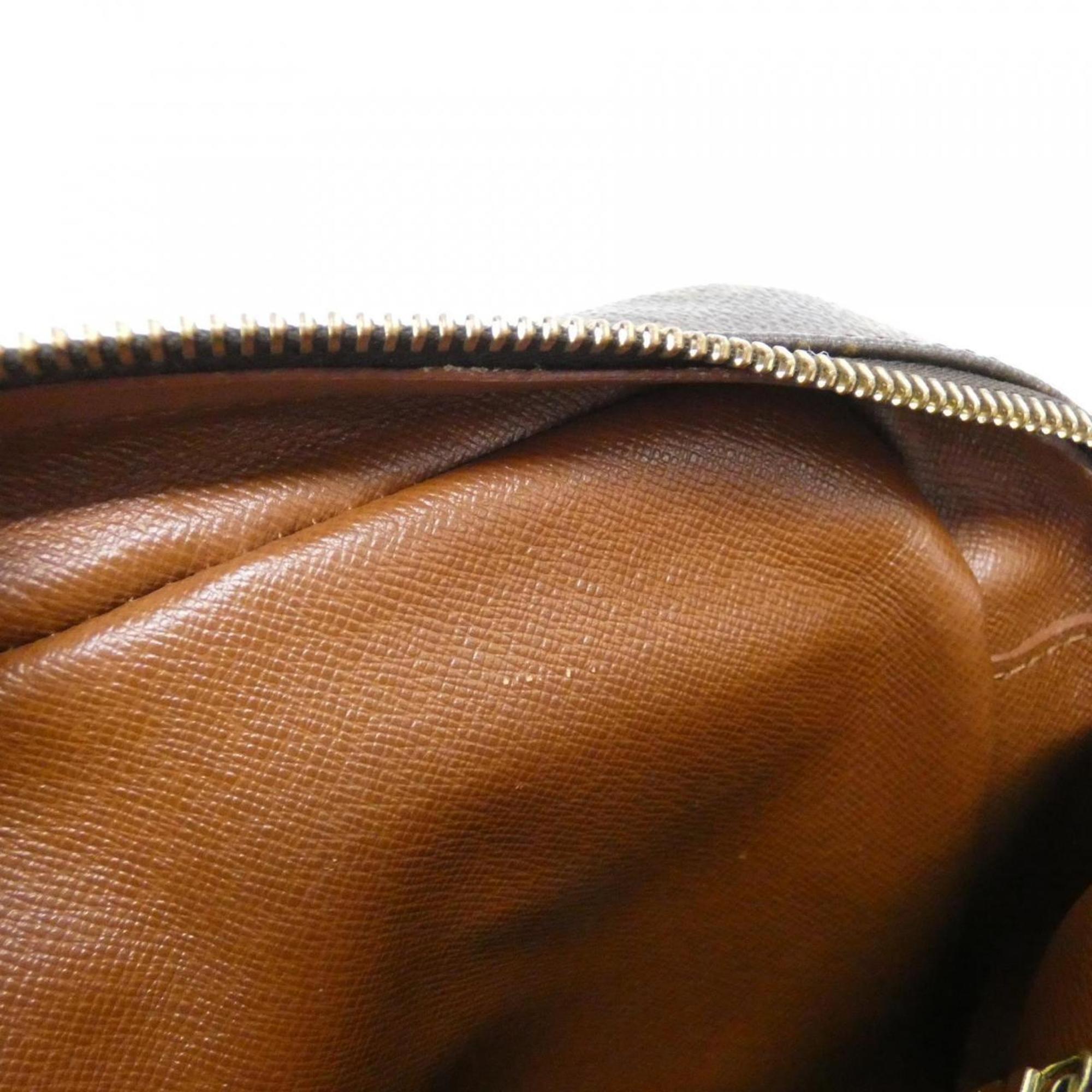 Louis Vuitton Marron Coated Canvas Shoulder Bag