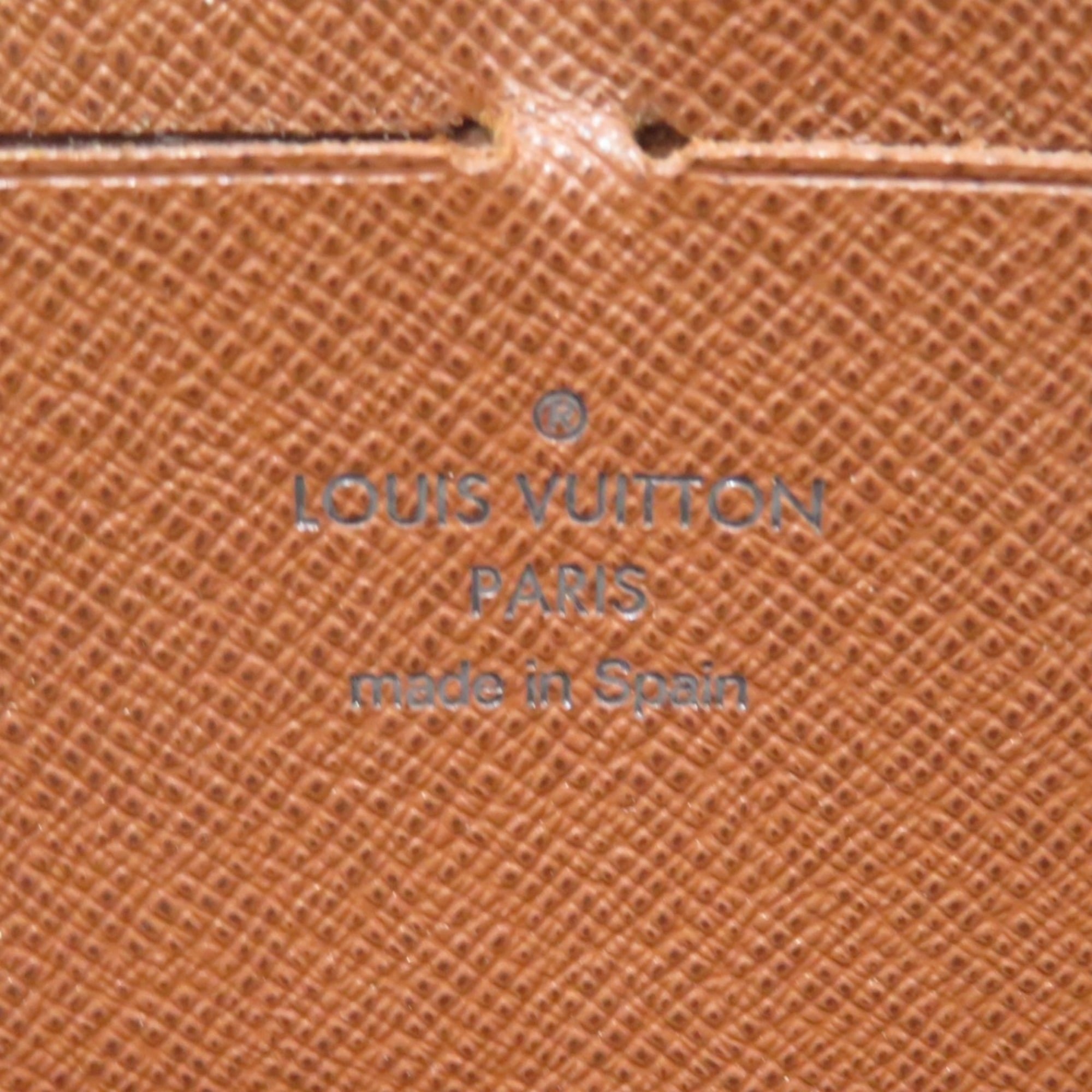 Louis Vuitton Monogram Brown Monogram Monogram Long Wallet